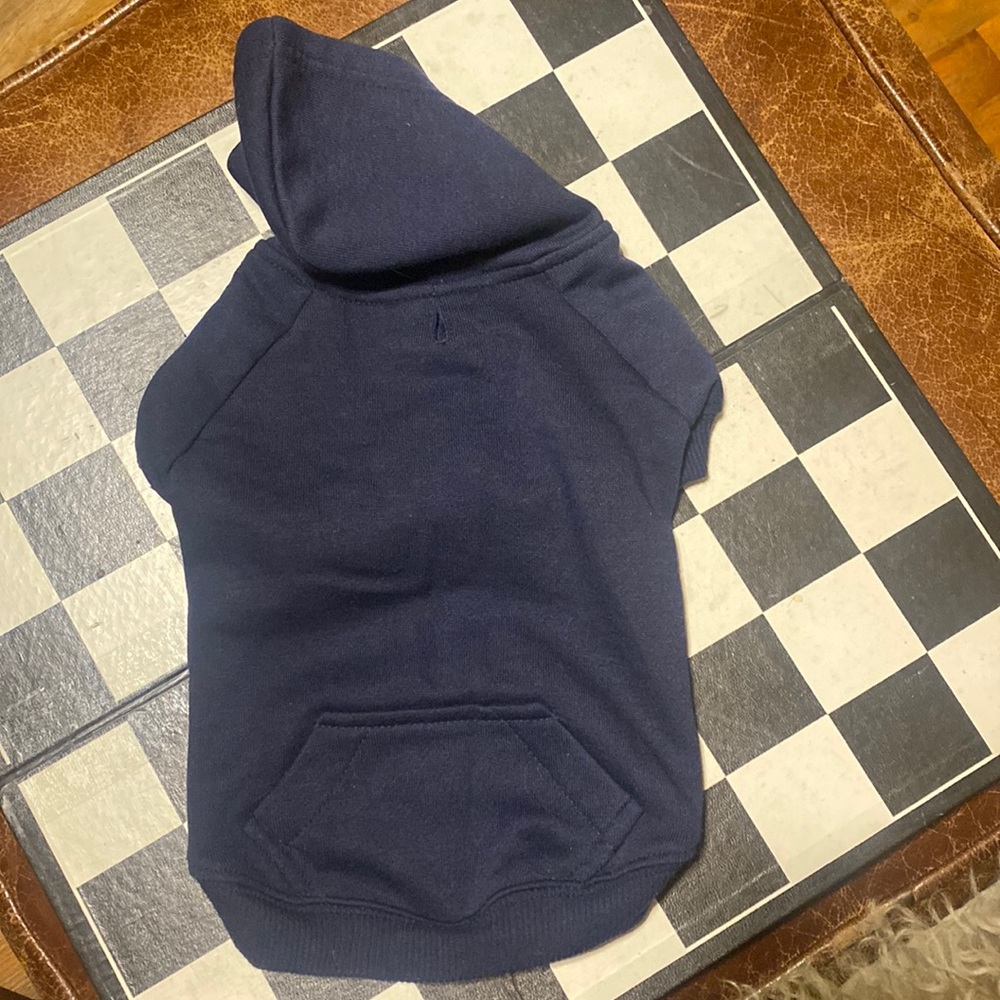Dog Jersey Hoodie sm 12”